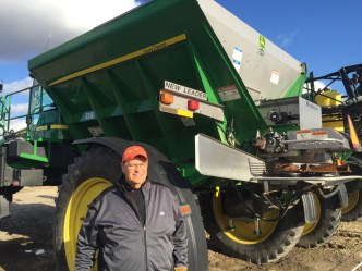 Ben w/Fertilizer Spreader